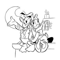 Malvorlage: Donald Duck (Karikaturen) #30139 - Kostenlose Malvorlagen zum Ausdrucken
