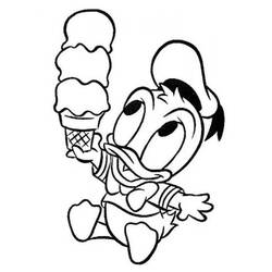Malvorlage: Donald Duck (Karikaturen) #30152 - Kostenlose Malvorlagen zum Ausdrucken