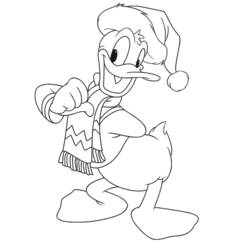 Malvorlage: Donald Duck (Karikaturen) #30164 - Kostenlose Malvorlagen zum Ausdrucken