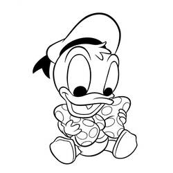 Malvorlage: Donald Duck (Karikaturen) #30168 - Kostenlose Malvorlagen zum Ausdrucken