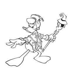 Malvorlage: Donald Duck (Karikaturen) #30191 - Kostenlose Malvorlagen zum Ausdrucken