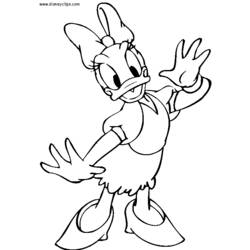 Malvorlage: Donald Duck (Karikaturen) #30201 - Kostenlose Malvorlagen zum Ausdrucken