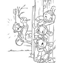 Malvorlage: Donald Duck (Karikaturen) #30204 - Kostenlose Malvorlagen zum Ausdrucken