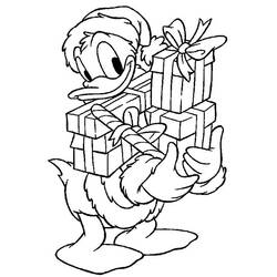 Malvorlage: Donald Duck (Karikaturen) #30215 - Kostenlose Malvorlagen zum Ausdrucken