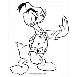 Malvorlage: Donald Duck (Karikaturen) #30243 - Kostenlose Malvorlagen zum Ausdrucken