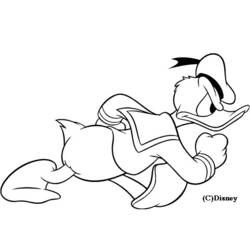 Malvorlage: Donald Duck (Karikaturen) #30244 - Kostenlose Malvorlagen zum Ausdrucken