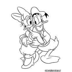 Malvorlage: Donald Duck (Karikaturen) #30259 - Kostenlose Malvorlagen zum Ausdrucken