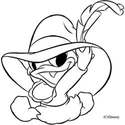 Malvorlage: Donald Duck (Karikaturen) #30299 - Kostenlose Malvorlagen zum Ausdrucken
