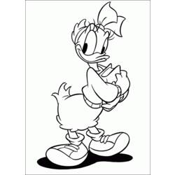 Malvorlage: Donald Duck (Karikaturen) #30301 - Kostenlose Malvorlagen zum Ausdrucken