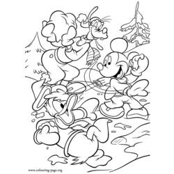 Malvorlage: Donald Duck (Karikaturen) #30309 - Kostenlose Malvorlagen zum Ausdrucken