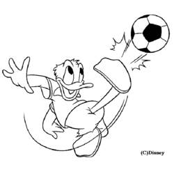 Malvorlage: Donald Duck (Karikaturen) #30325 - Kostenlose Malvorlagen zum Ausdrucken