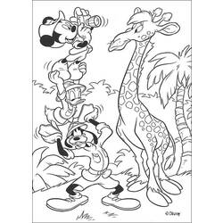 Malvorlage: Donald Duck (Karikaturen) #30384 - Kostenlose Malvorlagen zum Ausdrucken