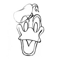 Malvorlage: Donald Duck (Karikaturen) #30399 - Kostenlose Malvorlagen zum Ausdrucken
