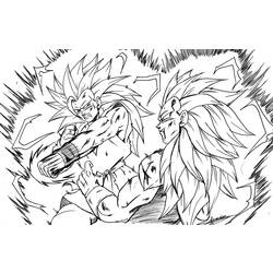 Malvorlage: Dragon Ball Z (Karikaturen) #38478 - Kostenlose Malvorlagen zum Ausdrucken