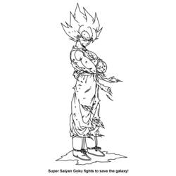 Malvorlage: Dragon Ball Z (Karikaturen) #38484 - Kostenlose Malvorlagen zum Ausdrucken