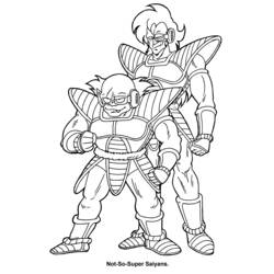Malvorlage: Dragon Ball Z (Karikaturen) #38504 - Kostenlose Malvorlagen zum Ausdrucken
