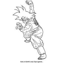 Malvorlage: Dragon Ball Z (Karikaturen) #38524 - Kostenlose Malvorlagen zum Ausdrucken