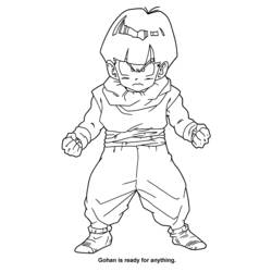 Malvorlage: Dragon Ball Z (Karikaturen) #38536 - Kostenlose Malvorlagen zum Ausdrucken