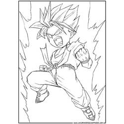 Malvorlage: Dragon Ball Z (Karikaturen) #38537 - Kostenlose Malvorlagen zum Ausdrucken