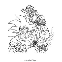 Malvorlage: Dragon Ball Z (Karikaturen) #38550 - Kostenlose Malvorlagen zum Ausdrucken