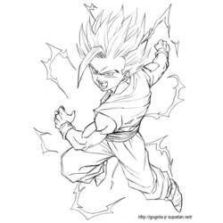 Malvorlage: Dragon Ball Z (Karikaturen) #38559 - Kostenlose Malvorlagen zum Ausdrucken