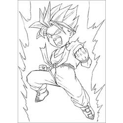 Malvorlage: Dragon Ball Z (Karikaturen) #38567 - Kostenlose Malvorlagen zum Ausdrucken