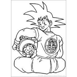 Malvorlage: Dragon Ball Z (Karikaturen) #38589 - Kostenlose Malvorlagen zum Ausdrucken