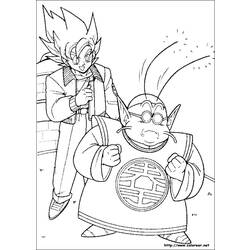 Malvorlage: Dragon Ball Z (Karikaturen) #38592 - Kostenlose Malvorlagen zum Ausdrucken