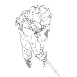 Malvorlage: Dragon Ball Z (Karikaturen) #38594 - Kostenlose Malvorlagen zum Ausdrucken