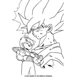 Malvorlage: Dragon Ball Z (Karikaturen) #38639 - Kostenlose Malvorlagen zum Ausdrucken