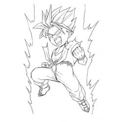 Malvorlage: Dragon Ball Z (Karikaturen) #38702 - Kostenlose Malvorlagen zum Ausdrucken