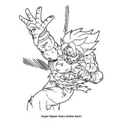 Malvorlage: Dragon Ball Z (Karikaturen) #38816 - Kostenlose Malvorlagen zum Ausdrucken