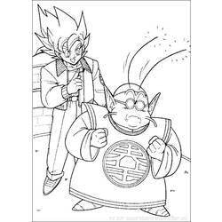 Malvorlage: Dragon Ball Z (Karikaturen) #38830 - Kostenlose Malvorlagen zum Ausdrucken