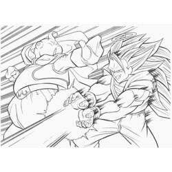 Malvorlage: Dragon Ball Z (Karikaturen) #38844 - Kostenlose Malvorlagen zum Ausdrucken