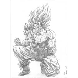 Malvorlage: Dragon Ball Z (Karikaturen) #38860 - Kostenlose Malvorlagen zum Ausdrucken
