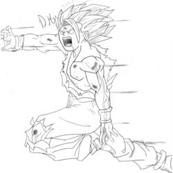 Malvorlage: Dragon Ball Z (Karikaturen) #38864 - Kostenlose Malvorlagen zum Ausdrucken