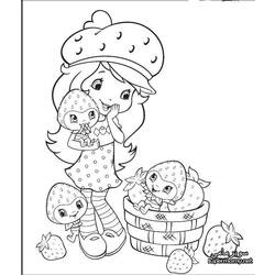 Malvorlage: Erdbeer-Shortcake / Erdbeere (Karikaturen) #35520 - Kostenlose Malvorlagen zum Ausdrucken