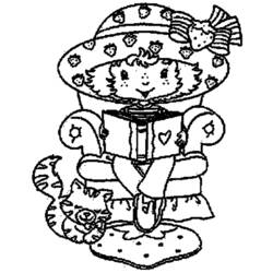 Malvorlage: Erdbeer-Shortcake / Erdbeere (Karikaturen) #35557 - Kostenlose Malvorlagen zum Ausdrucken