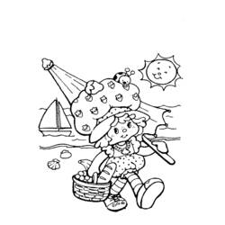 Malvorlage: Erdbeer-Shortcake / Erdbeere (Karikaturen) #35563 - Kostenlose Malvorlagen zum Ausdrucken