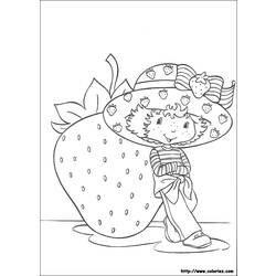 Malvorlage: Erdbeer-Shortcake / Erdbeere (Karikaturen) #35571 - Kostenlose Malvorlagen zum Ausdrucken