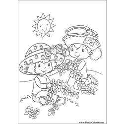 Malvorlage: Erdbeer-Shortcake / Erdbeere (Karikaturen) #35607 - Kostenlose Malvorlagen zum Ausdrucken