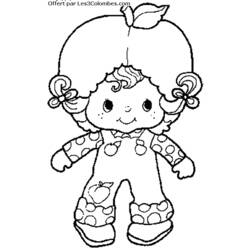 Malvorlage: Erdbeer-Shortcake / Erdbeere (Karikaturen) #35631 - Kostenlose Malvorlagen zum Ausdrucken