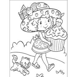Malvorlage: Erdbeer-Shortcake / Erdbeere (Karikaturen) #35648 - Kostenlose Malvorlagen zum Ausdrucken