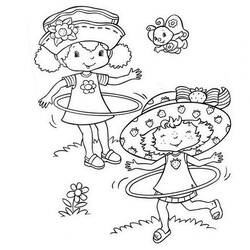 Malvorlage: Erdbeer-Shortcake / Erdbeere (Karikaturen) #35651 - Kostenlose Malvorlagen zum Ausdrucken