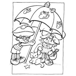 Malvorlage: Erdbeer-Shortcake / Erdbeere (Karikaturen) #35656 - Kostenlose Malvorlagen zum Ausdrucken