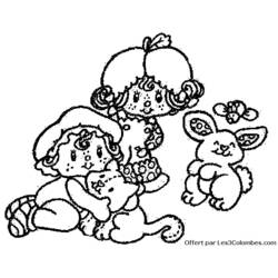 Malvorlage: Erdbeer-Shortcake / Erdbeere (Karikaturen) #35665 - Kostenlose Malvorlagen zum Ausdrucken
