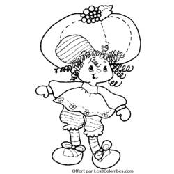 Malvorlage: Erdbeer-Shortcake / Erdbeere (Karikaturen) #35738 - Kostenlose Malvorlagen zum Ausdrucken