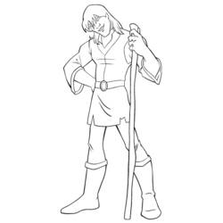 Malvorlage: Excalibur, das magische Schwert (Karikaturen) #41762 - Kostenlose Malvorlagen zum Ausdrucken