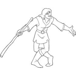 Malvorlage: Excalibur, das magische Schwert (Karikaturen) #41767 - Kostenlose Malvorlagen zum Ausdrucken