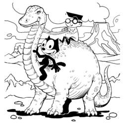 Malvorlage: Felix die Katze (Karikaturen) #47844 - Kostenlose Malvorlagen zum Ausdrucken